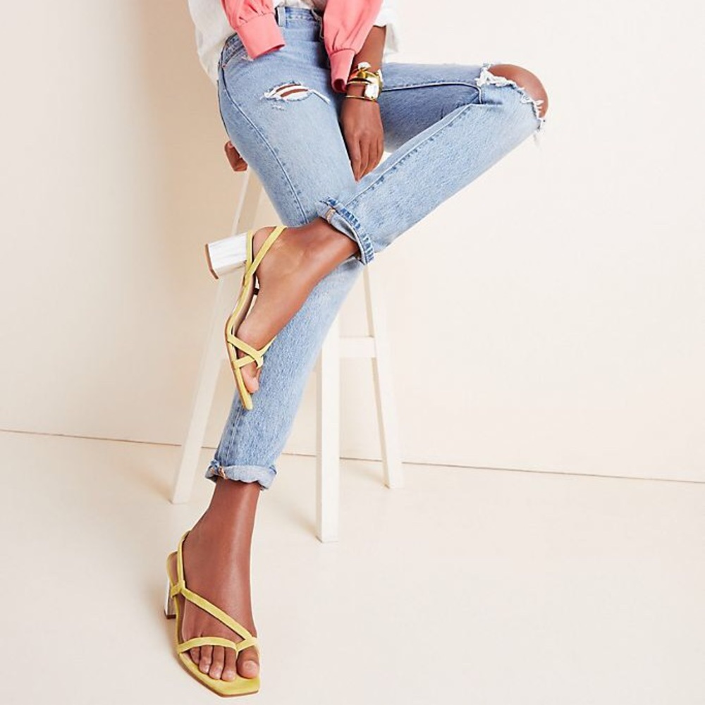 Charles David Clay Sandal With Block Heel In Black - image 2